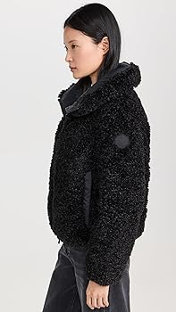 ジャケット SAVE THE DUCK Woman Jacket Black D31470WLOVE19 10000 Save The Duck Women's Kennie Jacket, Black, XS at Amazon